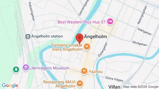 Lägenheter att hyra i Ängelholm - Bild från Google Street View