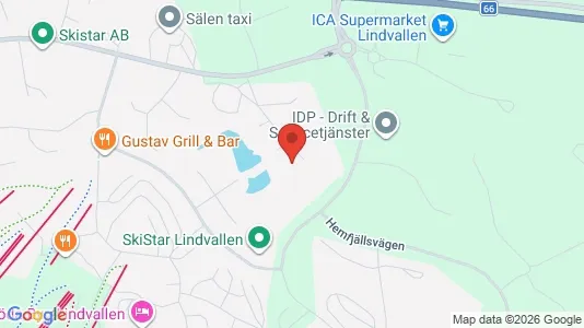 Lägenheter att hyra i Malung-Sälen - kort over placeringen