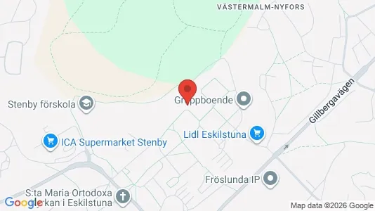 Lägenheter att hyra i Eskilstuna - kort over placeringen
