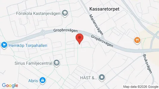 Lägenheter att hyra i Vänersborg - kort over placeringen