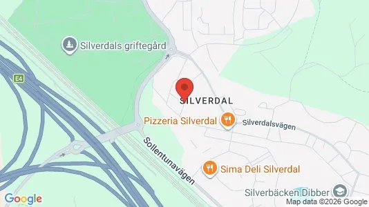 Lägenheter att hyra i Sollentuna - kort over placeringen