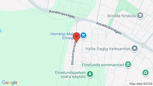 Lägenheter att hyra i Limhamn/Bunkeflo - kort over placeringen