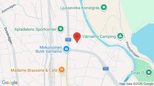 Lägenheter att hyra i Värnamo - Bild från Google Street View