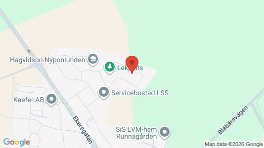 Lägenheter att hyra i Örebro - kort over placeringen
