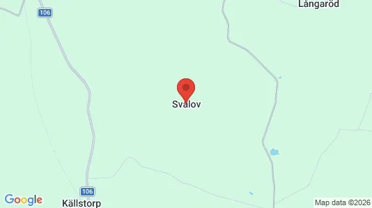Hus att hyra i Svalöv - Bild från Google Street View