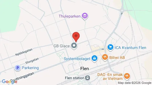 Lägenheter att hyra i Flen - Bild från Google Street View