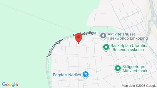 Lägenheter att hyra i Linköping - kort over placeringen