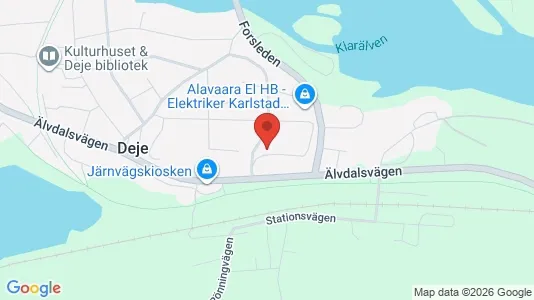 Lägenheter att hyra i Forshaga - kort over placeringen