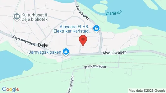 Lägenheter att hyra i Forshaga - kort over placeringen