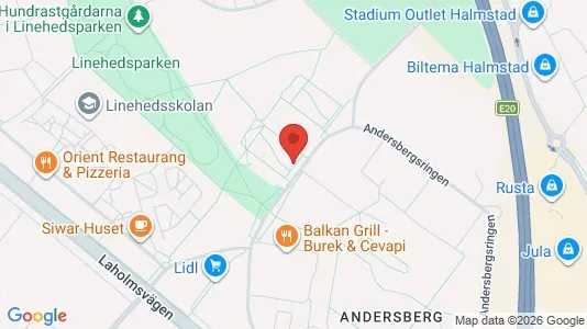 Lägenheter att hyra i Halmstad - Bild från Google Street View