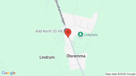 Lägenheter att hyra i Tranemo - kort over placeringen