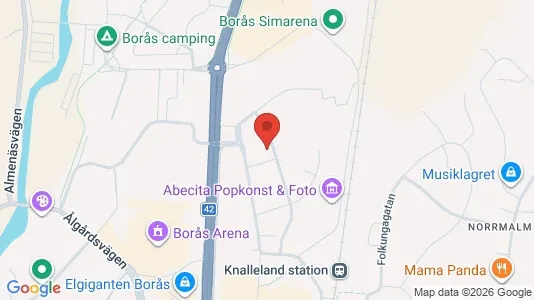 Lägenheter att hyra i Borås - Bild från Google Street View