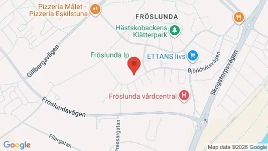 Lägenheter att hyra i Eskilstuna - kort over placeringen