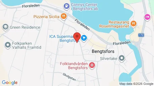 Lägenheter att hyra i Bengtsfors - kort over placeringen