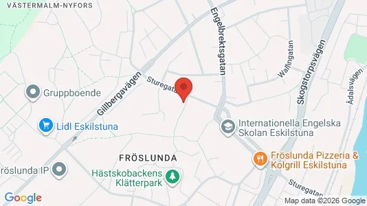 Lägenheter att hyra i Eskilstuna - kort over placeringen