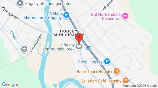 Lägenheter att hyra i Högsby - Bild från Google Street View