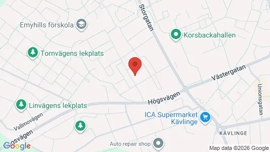 Lägenheter att hyra i Kävlinge - Bild från Google Street View