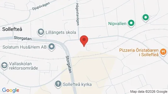 Lägenheter att hyra i Sollefteå - Bild från Google Street View