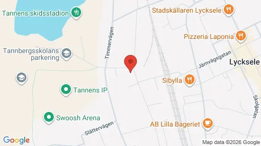 Lägenheter att hyra i Lycksele - Bild från Google Street View