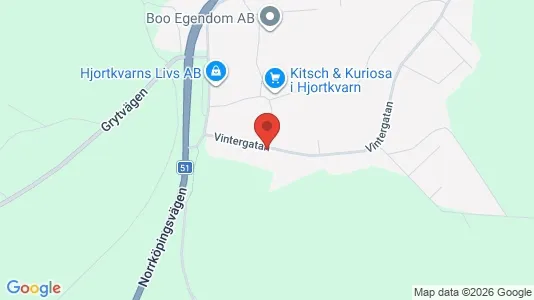 Lägenheter att hyra i Hallsberg - kort over placeringen