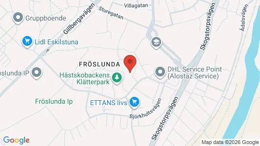 Lägenheter att hyra i Eskilstuna - kort over placeringen