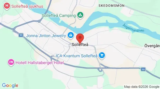 Hus att hyra i Sollefteå - Bild från Google Street View