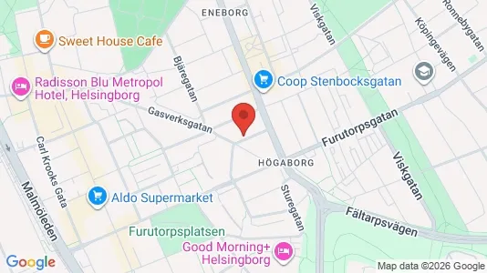 Lägenheter att hyra i Helsingborg - Bild från Google Street View