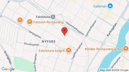Lägenheter att hyra i Eskilstuna - kort over placeringen