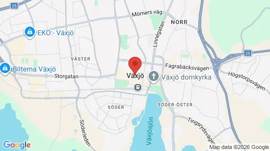 Rum att hyra i Växjö - Bild från Google Street View