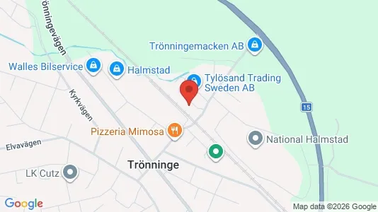 Lägenheter att hyra i Halmstad - Bild från Google Street View