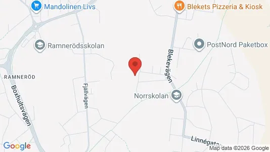 Lägenheter att hyra i Uddevalla - kort over placeringen
