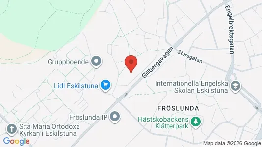 Lägenheter att hyra i Eskilstuna - kort over placeringen