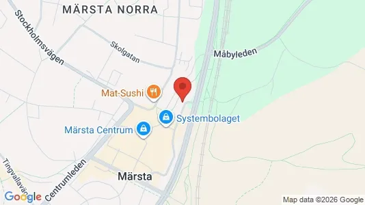 Lägenheter att hyra i Sigtuna - kort over placeringen