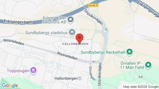 Lägenheter att hyra i Sundbyberg - kort over placeringen