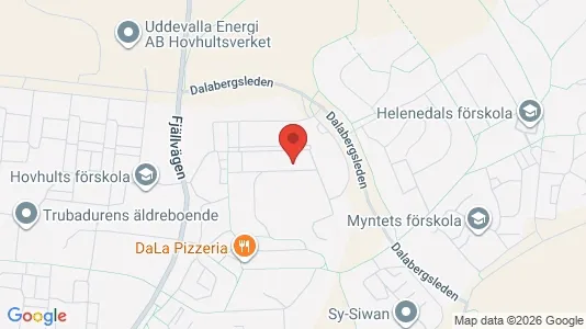 Lägenheter att hyra i Uddevalla - kort over placeringen