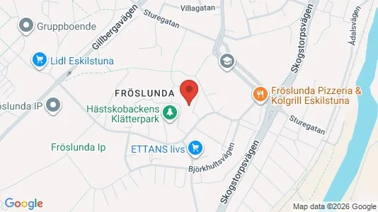 Lägenheter att hyra i Eskilstuna - kort over placeringen