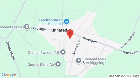 Lägenheter att hyra i Hylte - kort over placeringen