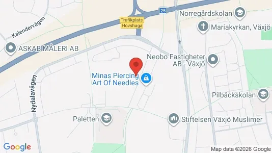 Lägenheter att hyra i Växjö - Bild från Google Street View