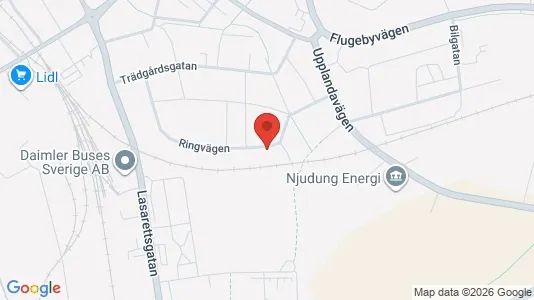 Lägenheter att hyra i Vetlanda - kort over placeringen