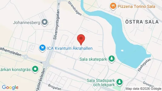 Lägenheter att hyra i Sala - Bild från Google Street View