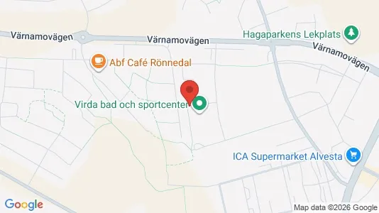 Lägenheter att hyra i Alvesta - kort over placeringen