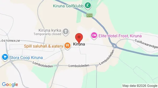 Hus att hyra i Kiruna - Bild från Google Street View