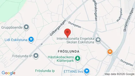 Lägenheter att hyra i Eskilstuna - kort over placeringen