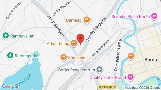 Lägenheter att hyra i Borås - Bild från Google Street View