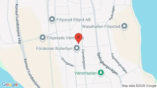 Lägenheter att hyra i Filipstad - Bild från Google Street View