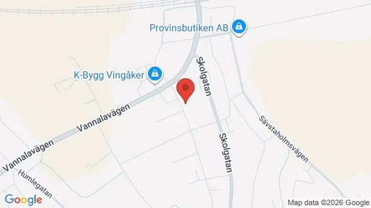 Lägenheter att hyra i Vingåker - Bild från Google Street View