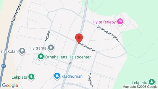 Lägenheter att hyra i Hylte - Bild från Google Street View