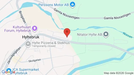 Lägenheter att hyra i Hylte - Bild från Google Street View