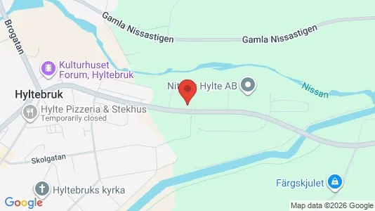 Lägenheter att hyra i Hylte - Bild från Google Street View