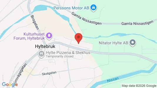 Lägenheter att hyra i Hylte - Bild från Google Street View